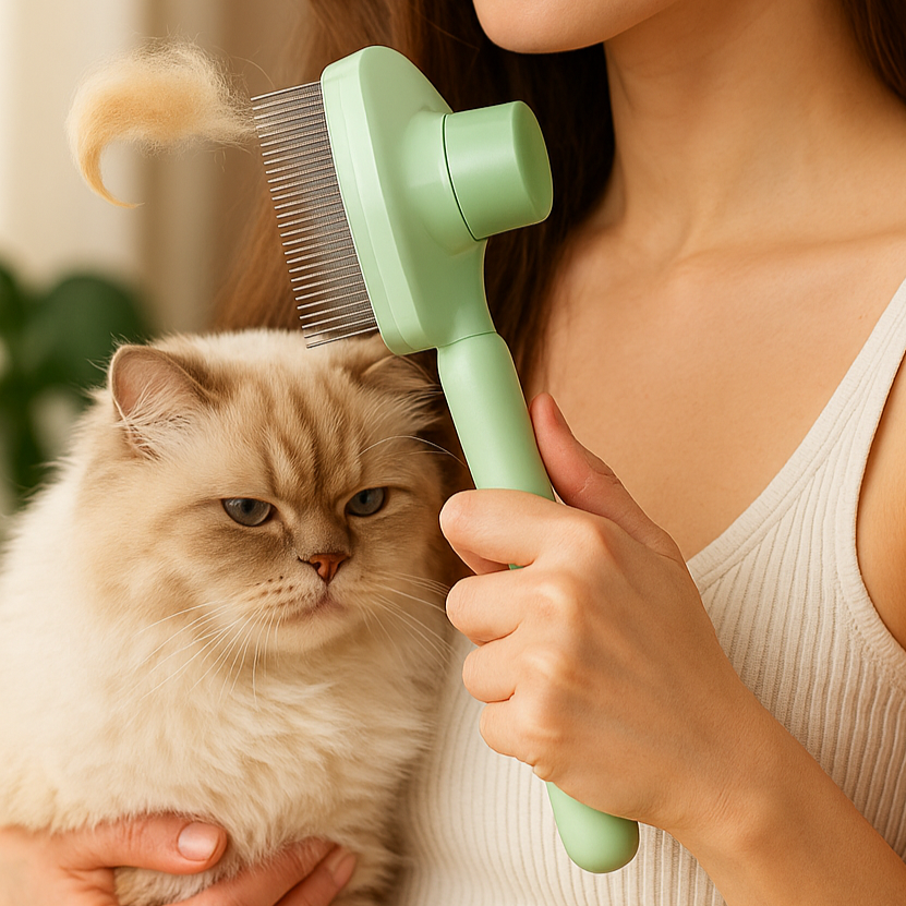 Päls- och Lösskam för Husdjur – Skonsam Vård för Frisk Päls