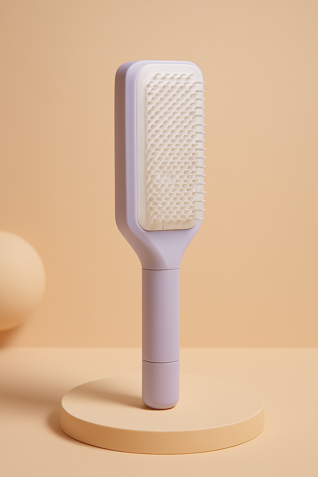 Självrengörande Roterande Hårborste