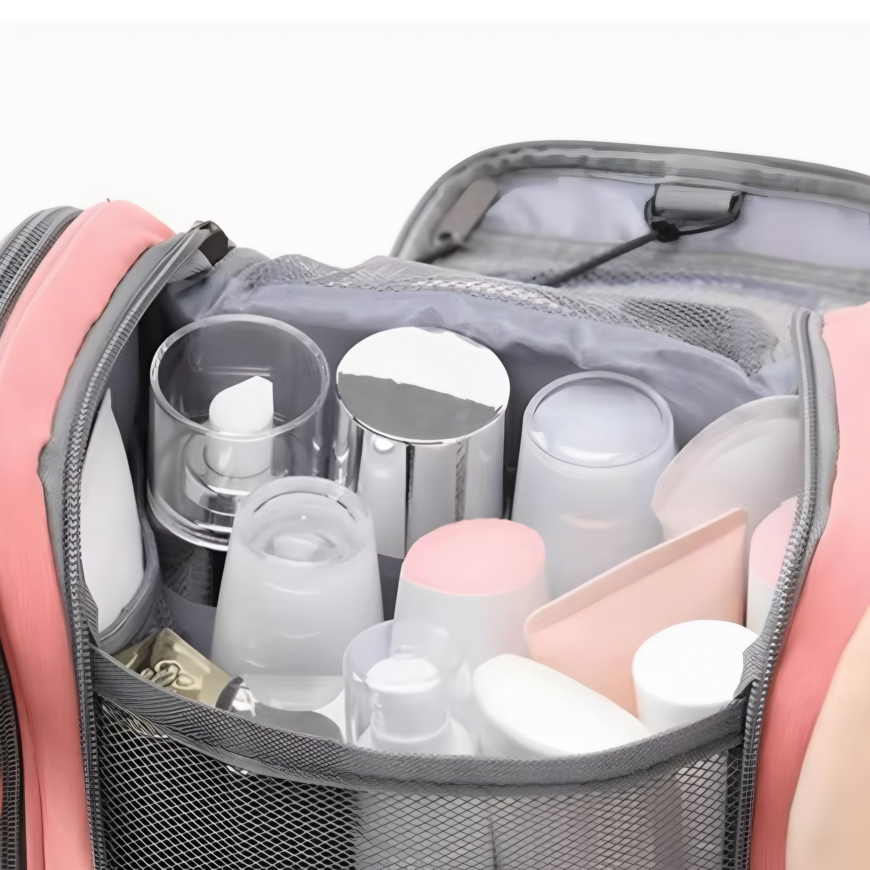 Vattentät Sminkväska för Resor – Hopfällbar, Hängbar & Rymlig