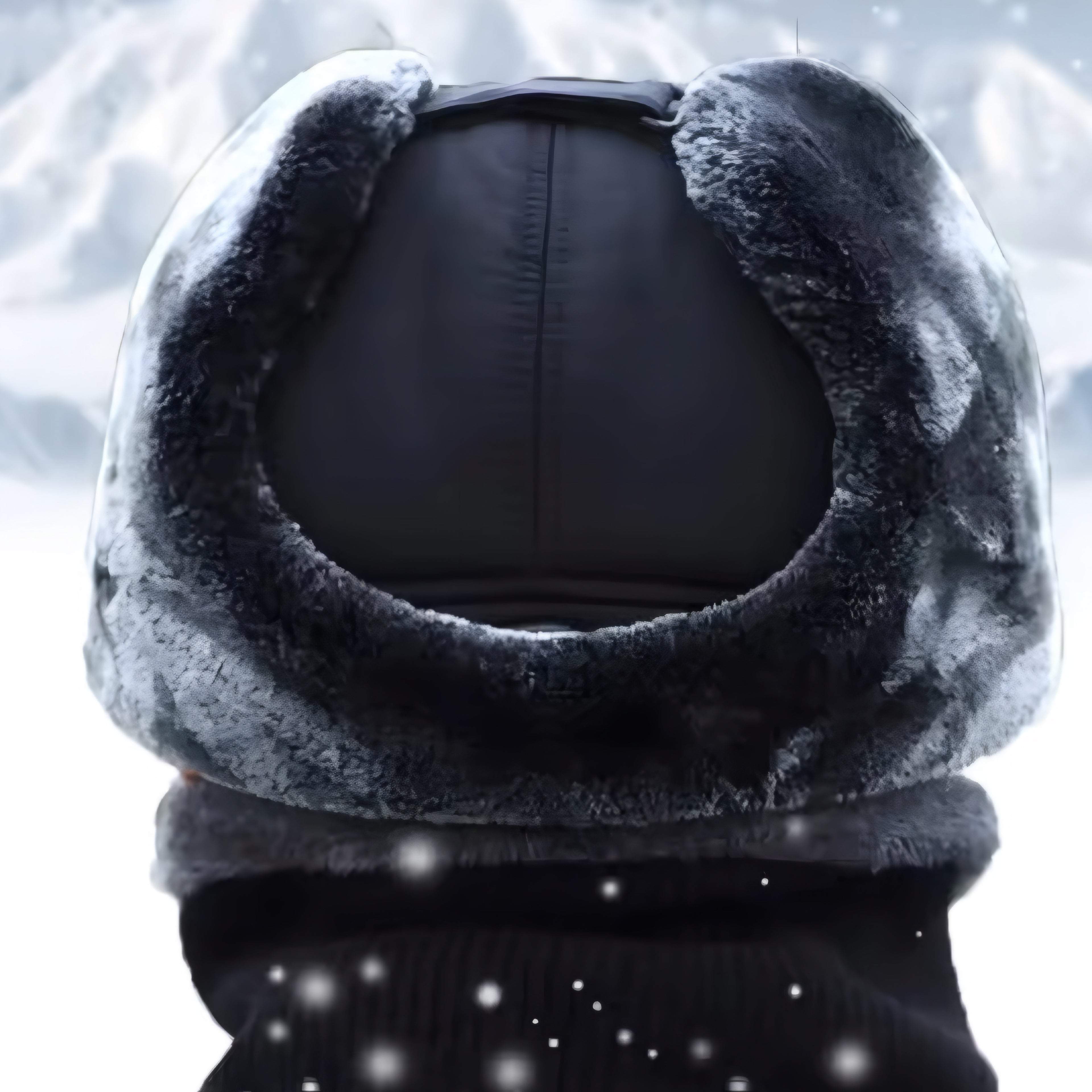 Vintermössa med Fuskpäls – Varm, Vindtät & Unisex