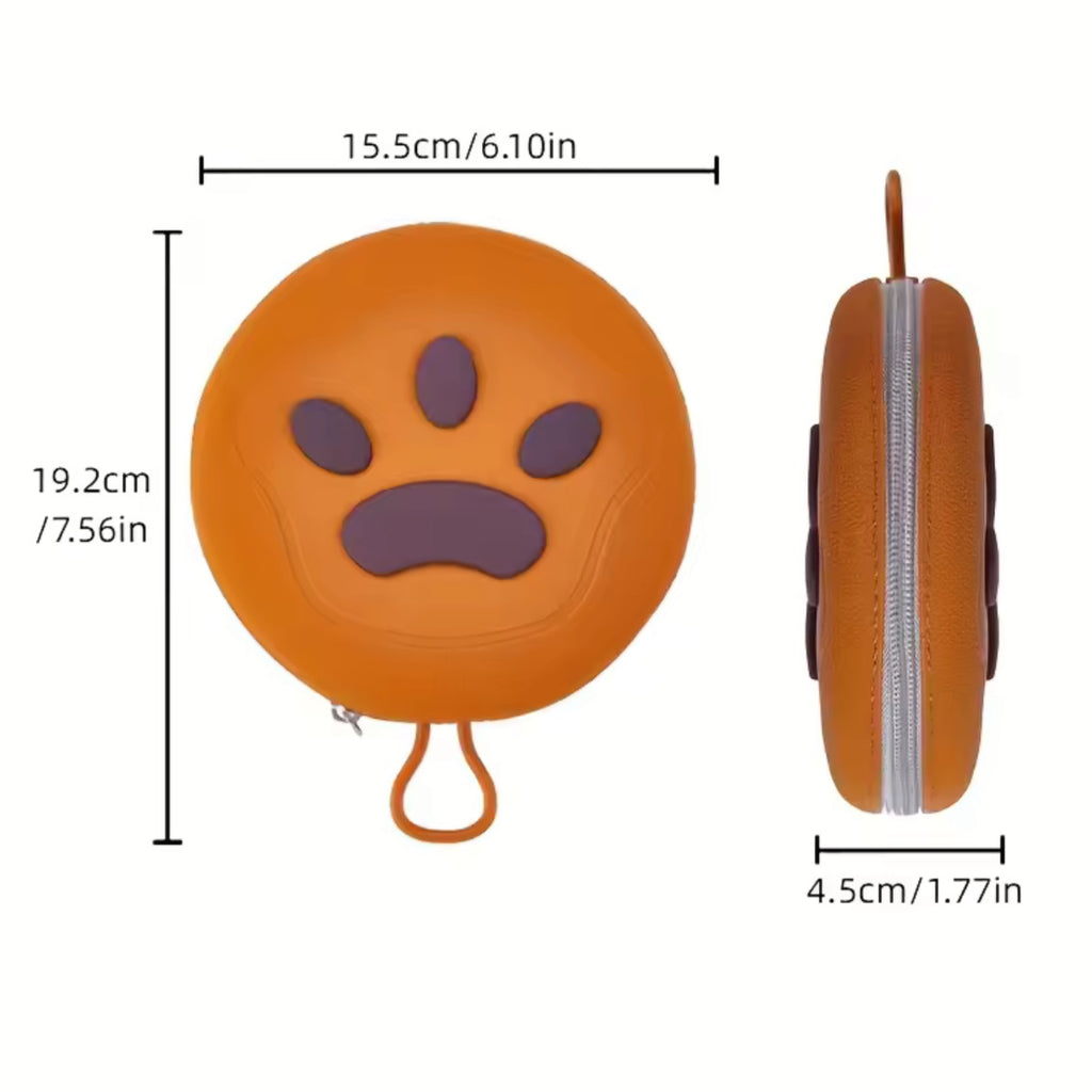 Hopfällbar Resehundskål – Smidig, Praktisk & 2-i-1