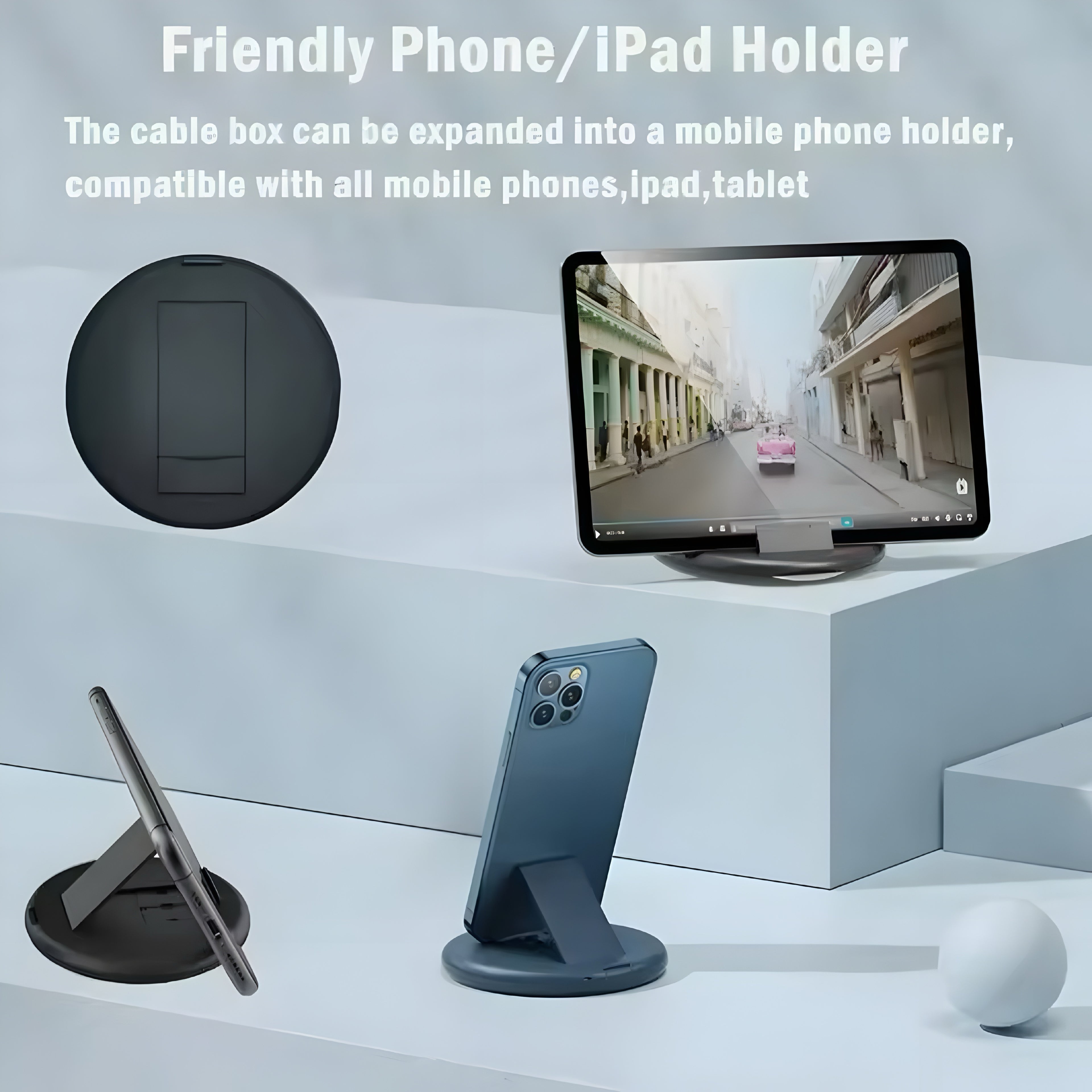 PD 60W Multifunktionell Laddkabelsats – Snabb, Kompakt & Organiserad