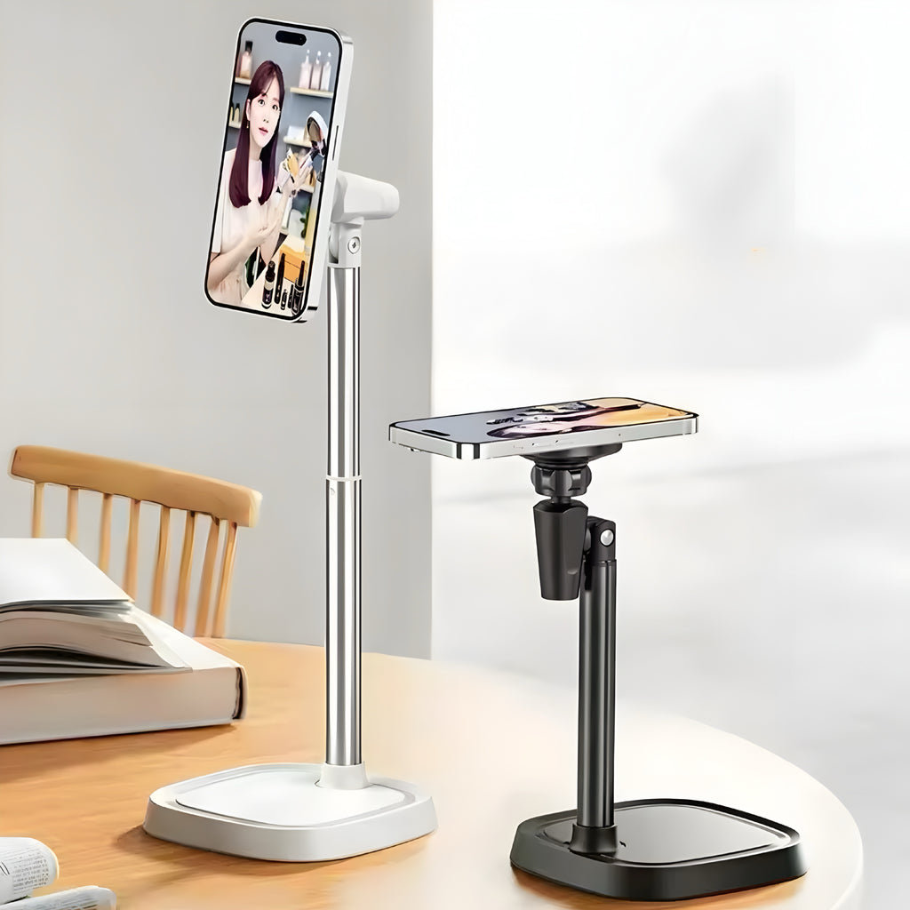 Aluminium Magnetisk Mobilhållare – Justerbar & Minimalistisk