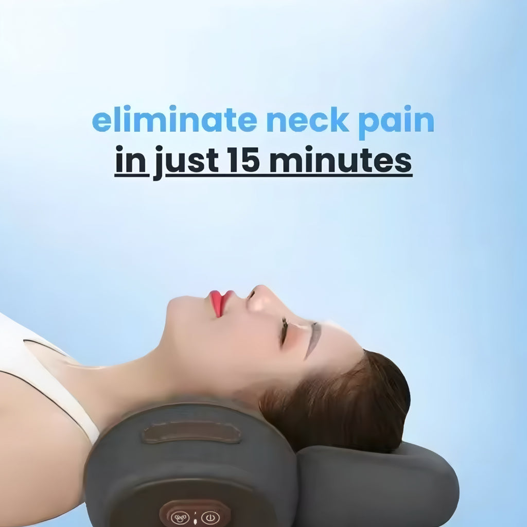 Soothe™ 3-i-1 Nackmassagekudde – Avslappning, Stöd & Återhämtning